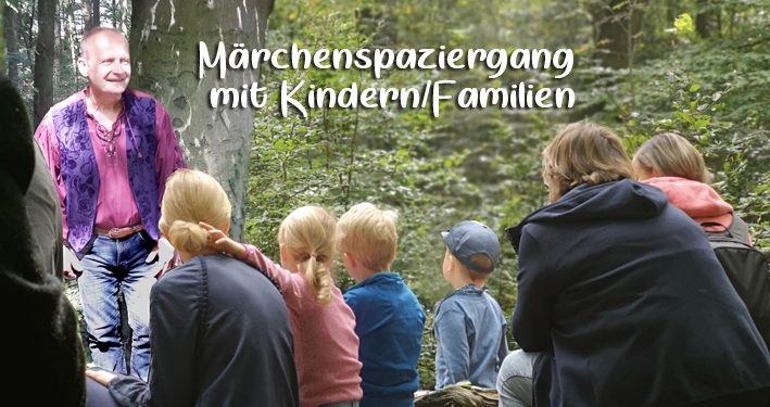 Märchen Waldprojekt mit Kindern
