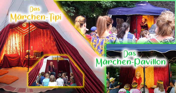 Märchentipi und Märchenpavillon