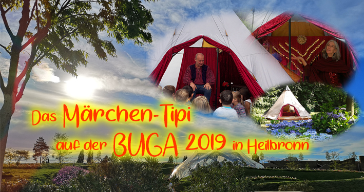 Märchentipi auf der BUGA 2019 in Heilbronn